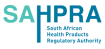 South African Health Products Regulatory Authority (SAHPRA) GMP